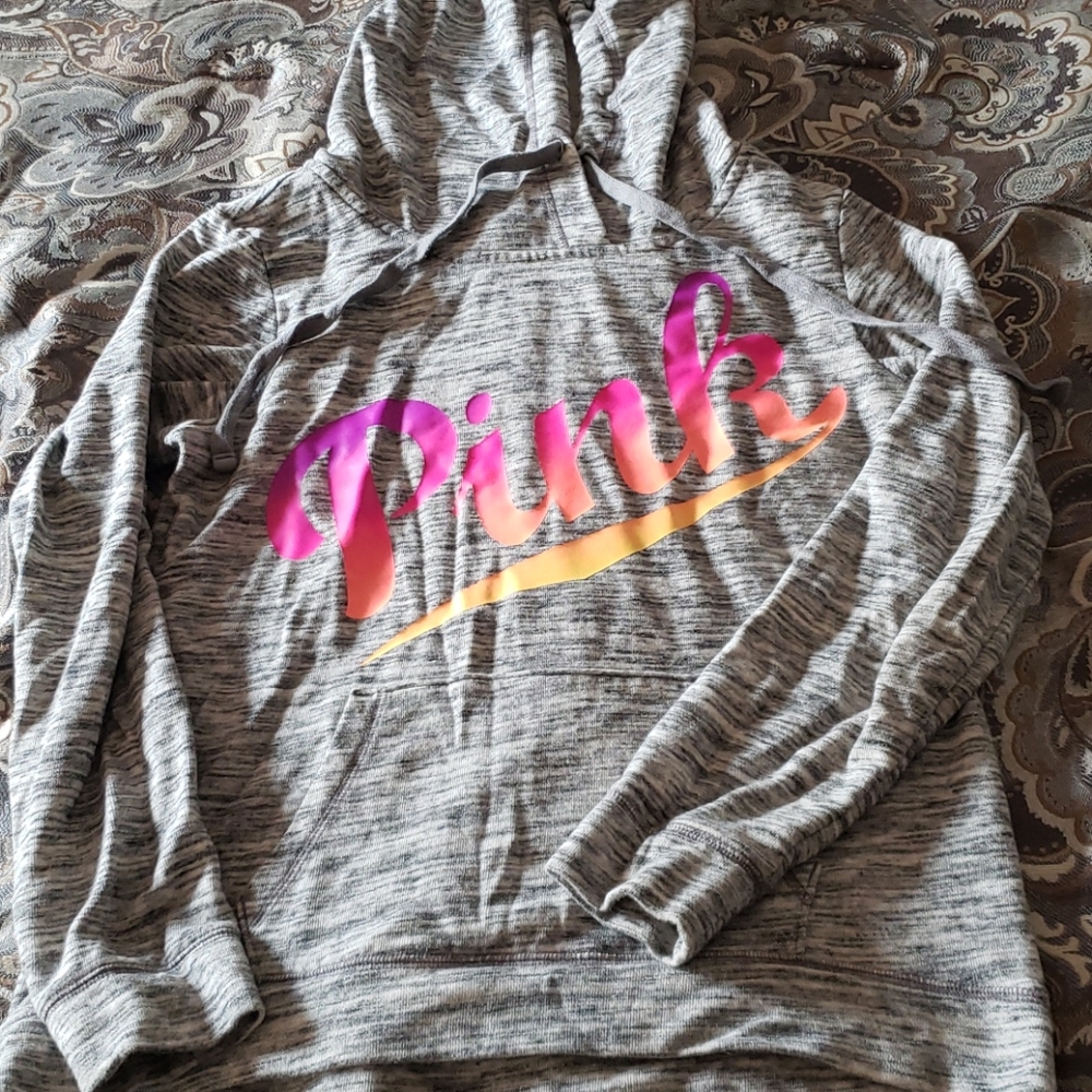 Pink hoodie